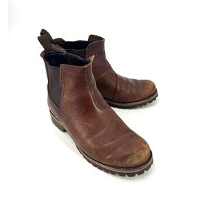 Chaco Fields Chelsea Boots Womens 8.5 Brown Waterproof Leather JCH108466